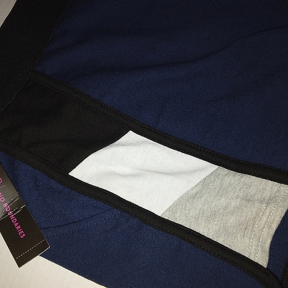 ☆NWT☆NOBO☆No Boundaries Juniors Large  Slip-on Colorblock women's Shorts☆ - Picture 11 of 13